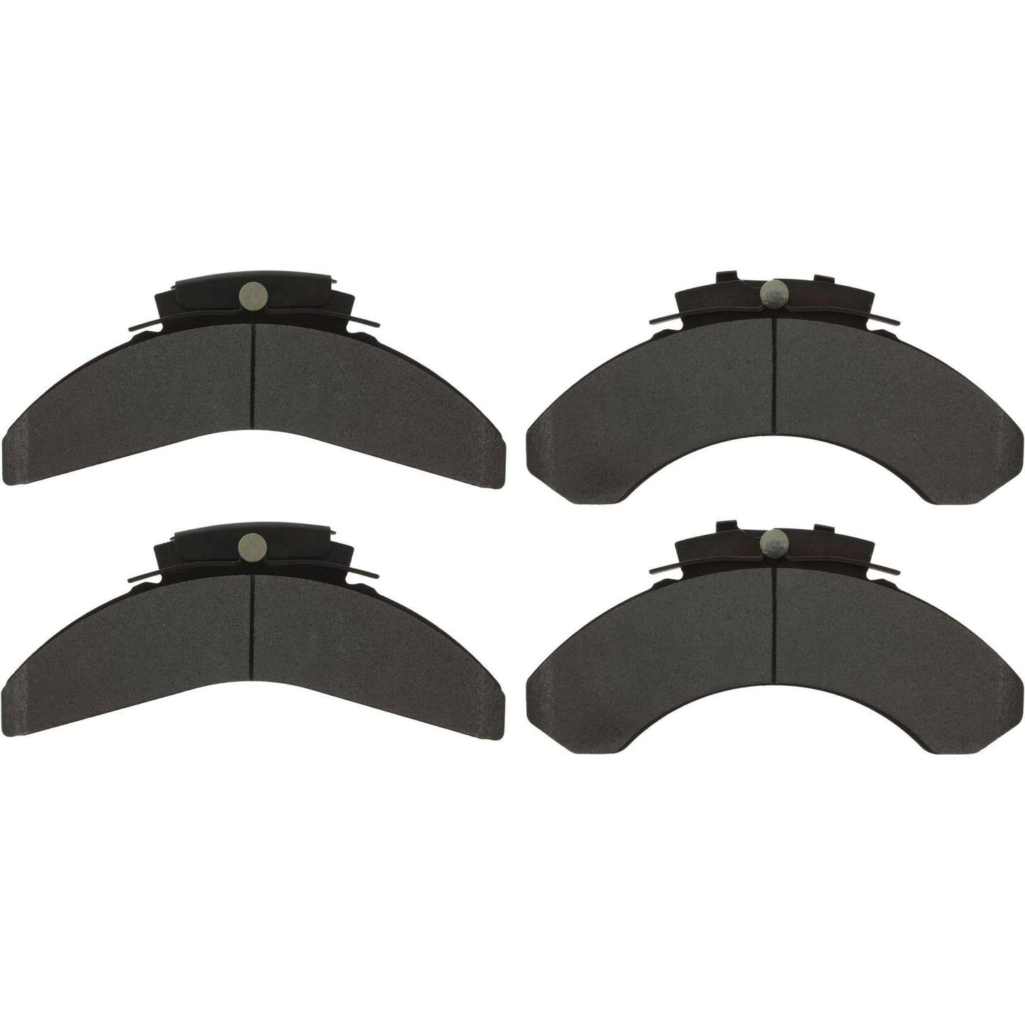 Centric Parts Disc Brake Pad Set Posi Quiet Heavy Duty 28K with Shims for 1986-1990 Mack CF DM DMM Prevost High Decker Le Mirage Shell 106.05750