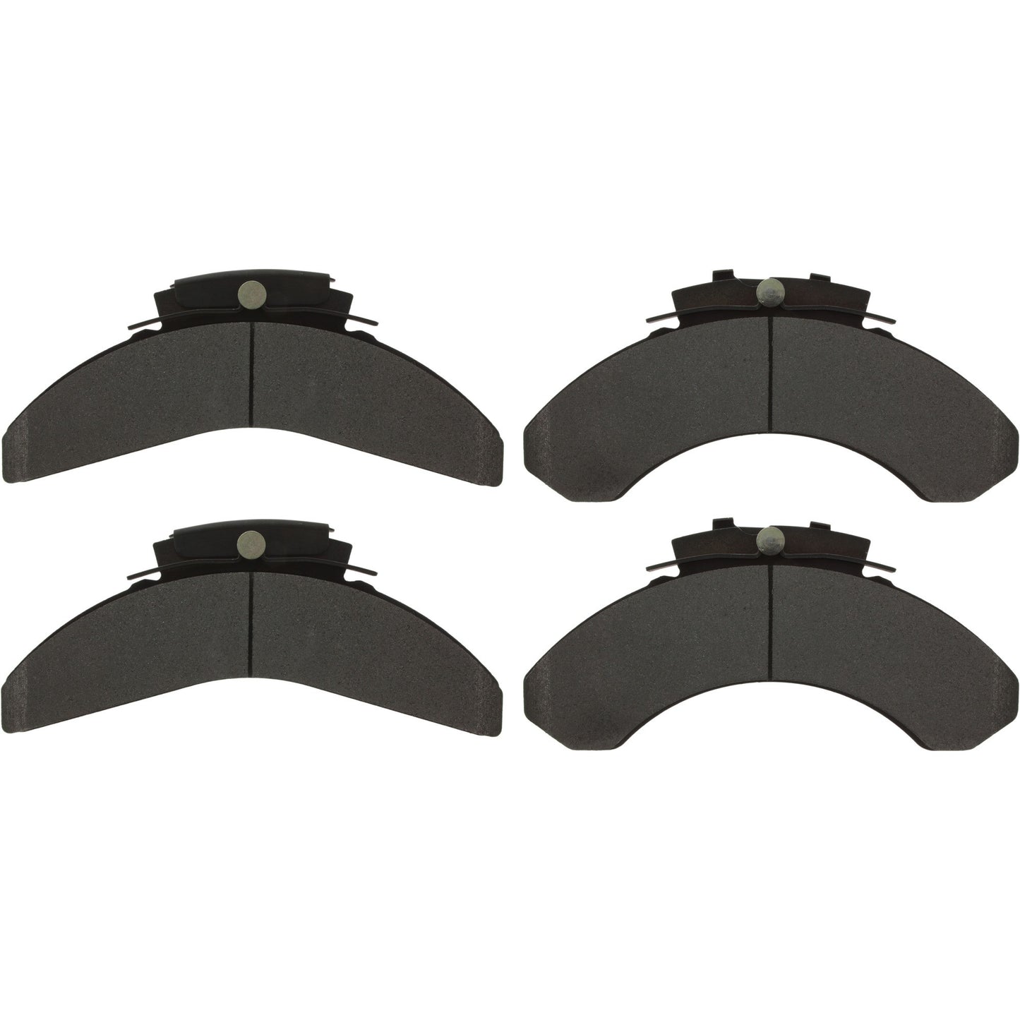 Centric Parts Disc Brake Pad Set Posi Quiet Heavy Duty 28K with Shims for 1986-1990 Mack CF DM DMM Prevost High Decker Le Mirage Shell 106.05750