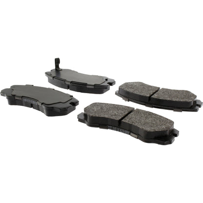 Centric Parts Disc Brake Pad Set Long wearing Semi-Metallic with noise and vibration elimination 106.05790
