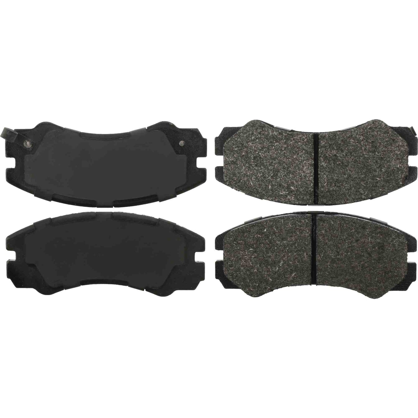 Centric Parts Disc Brake Pad Set Long wearing Semi-Metallic with noise and vibration elimination 106.05790