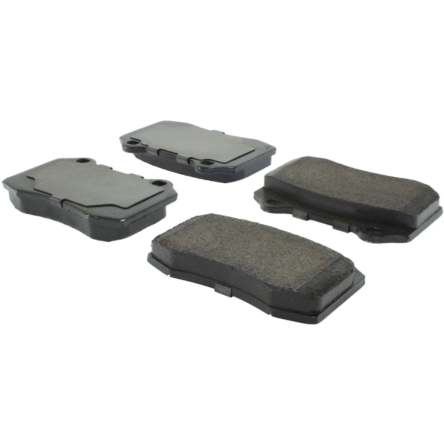 Centric Parts Disc Brake Pad Set Posi Quiet Long Wearing Semi-Metallic with 100% Scorched and Shimmed for Heavy Duty Applications 106.05920