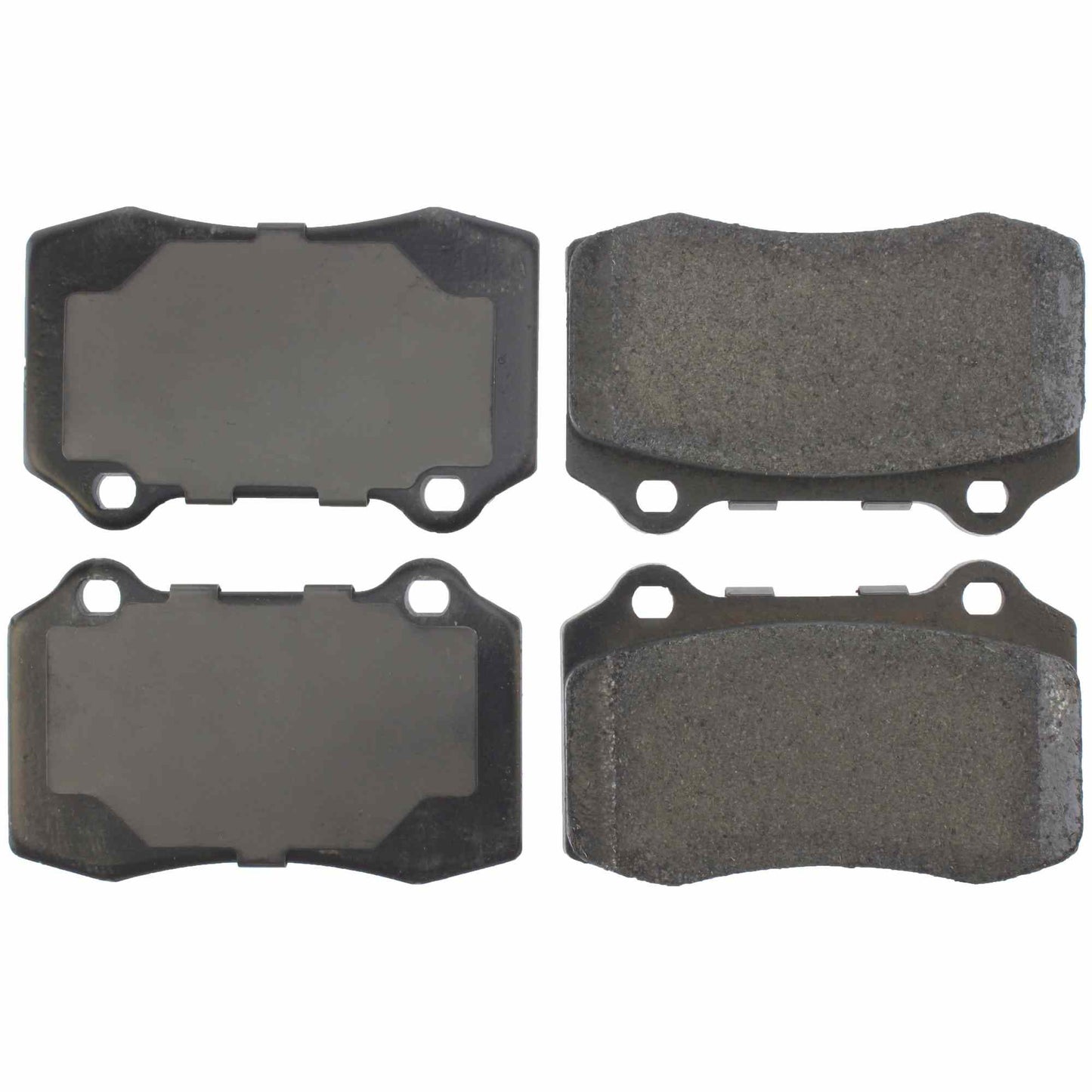 Centric Parts Disc Brake Pad Set Posi Quiet Long Wearing Semi-Metallic with 100% Scorched and Shimmed for Heavy Duty Applications 106.05920