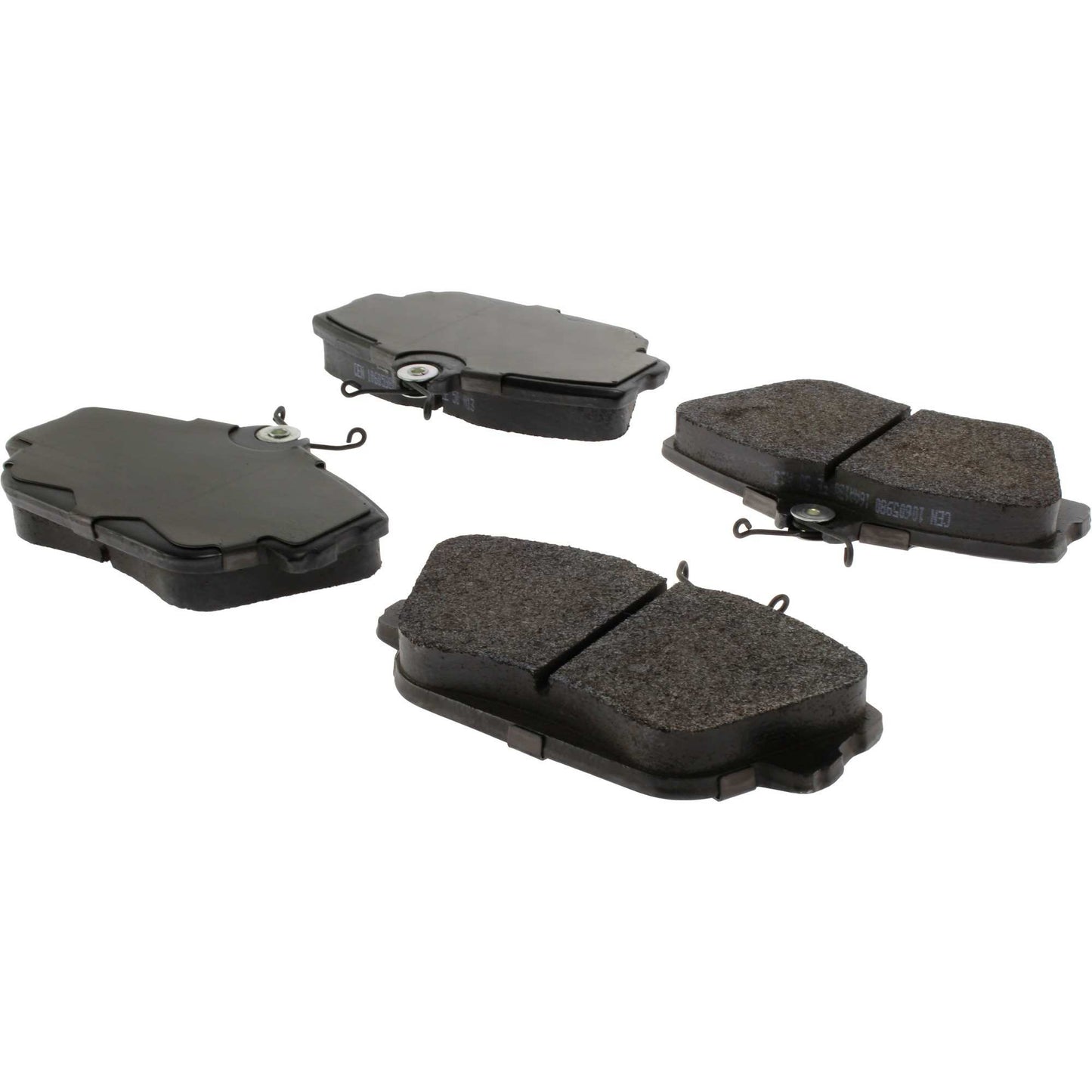 Centric Parts Disc Brake Pad Set with Semi-Metallic friction