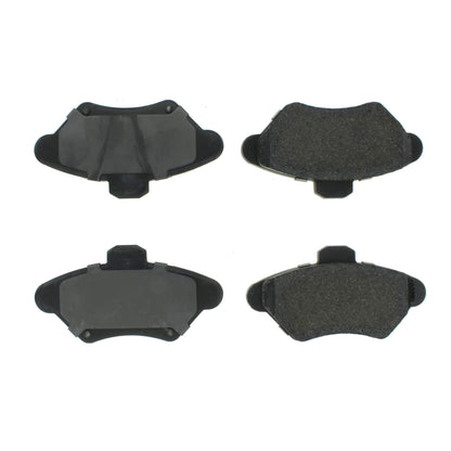 Centric Parts Disc Brake Pad Set Posi Quiet Long wearing Semi-Metallic 106.06000