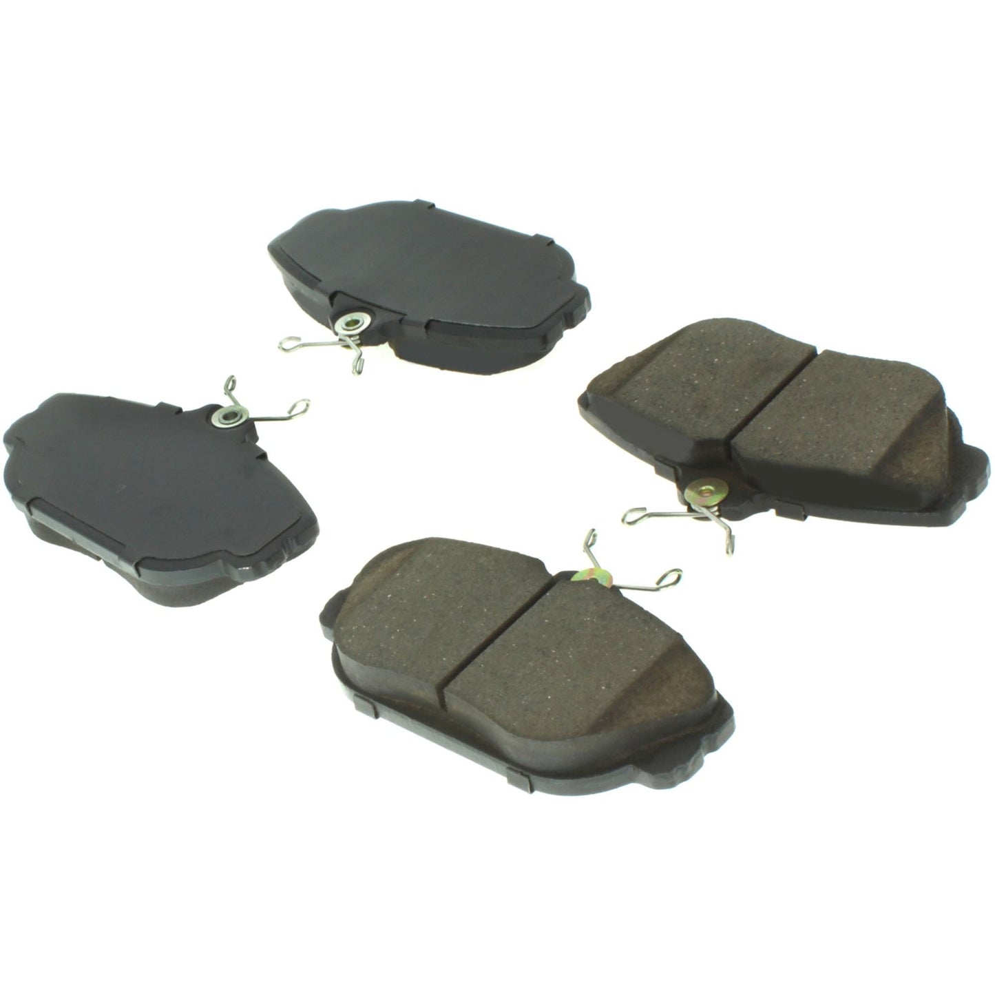 Centric Parts Disc Brake Pad Set Long wearing Semi-Metallic friction formula with 100% shimmed and scorched for easy bed-in 106.06010
