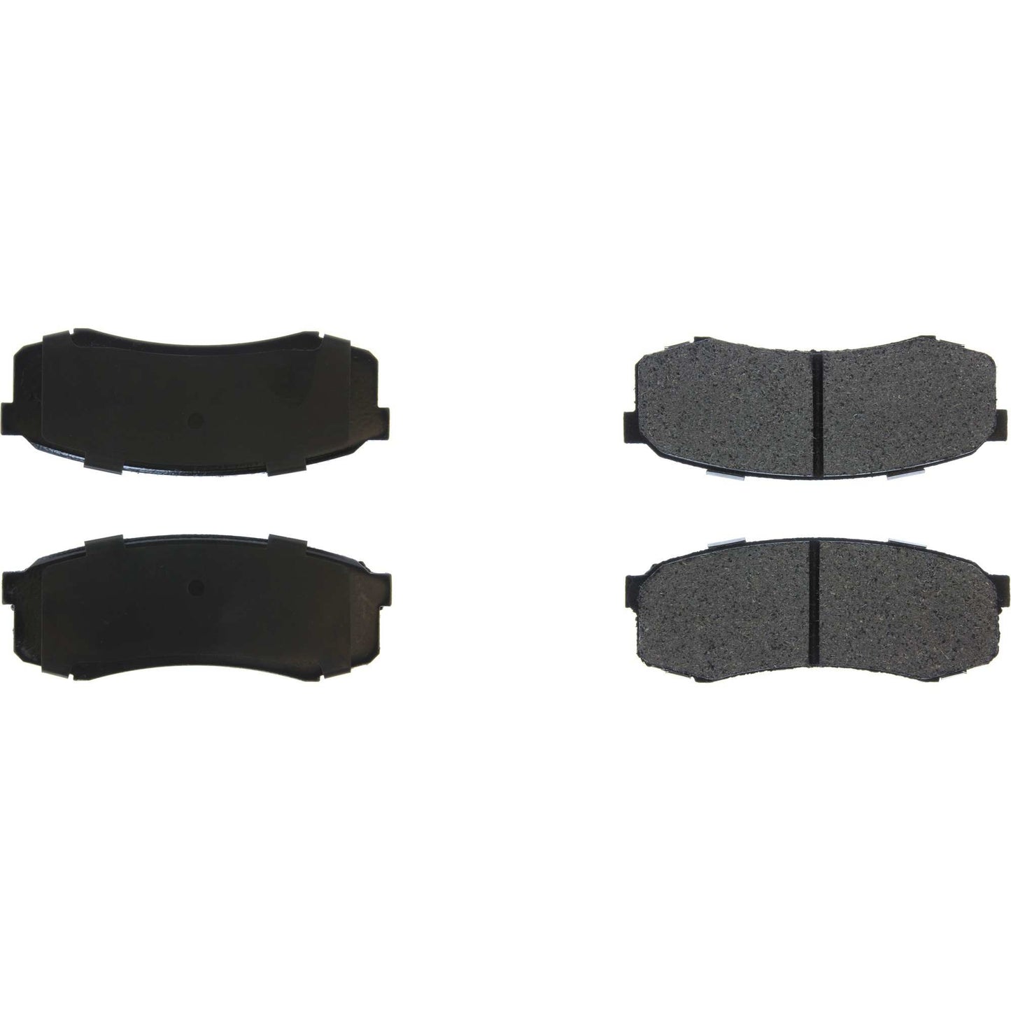 Centric Parts Disc Brake Pad Set with Semi-Metallic Friction for Heavy Duty Applications 106.06060