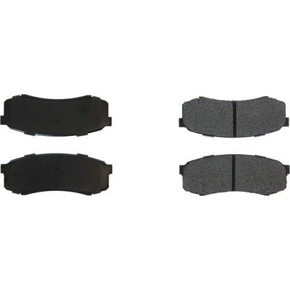 Centric Parts Disc Brake Pad Set with Semi-Metallic Friction for Heavy Duty Applications 106.06060