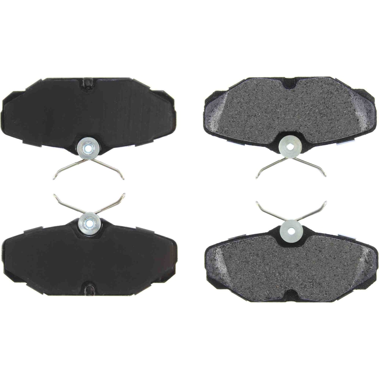 Centric Parts Disc Brake Pad Set with Posi Quiet Extended Wear for 1993-2007 Ford Taurus, 1993-2002 Lincoln Continental, 1993-2005 Mercury Sable 106.06100