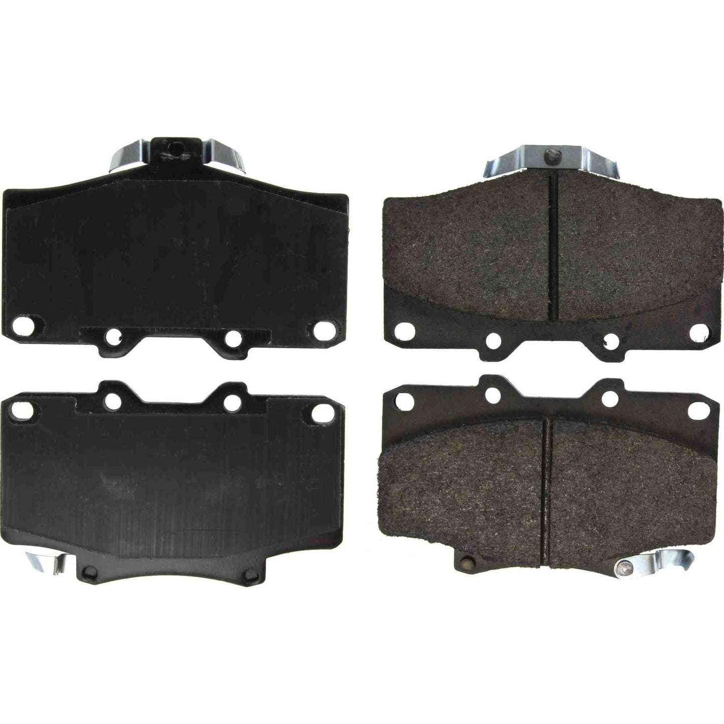 Centric Parts Disc Brake Pad Set Posi Quiet Extended Wear with Shims and Hardware for 1991-1996 Toyota 4Runner 1998-2003 T100 106.06110