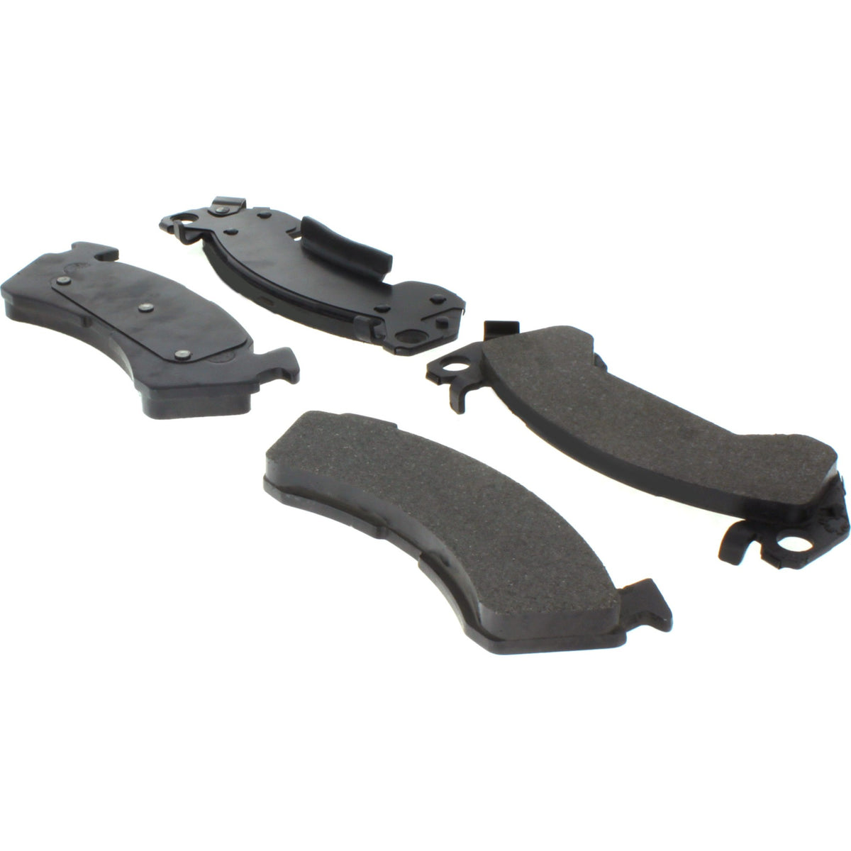 Centric Parts Disc Brake Pad Set Posi Quiet Extended Wear with Shims for 1992-1996 Buick Commercial Chassis Roadmaster Chevrolet Caprice Impala 106.06140