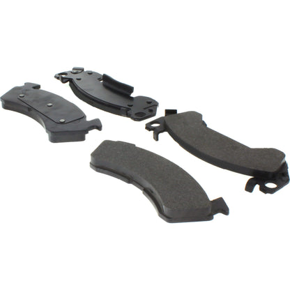 Centric Parts Disc Brake Pad Set Posi Quiet Extended Wear with Shims for 1992-1996 Buick Commercial Chassis Roadmaster Chevrolet Caprice Impala 106.06140