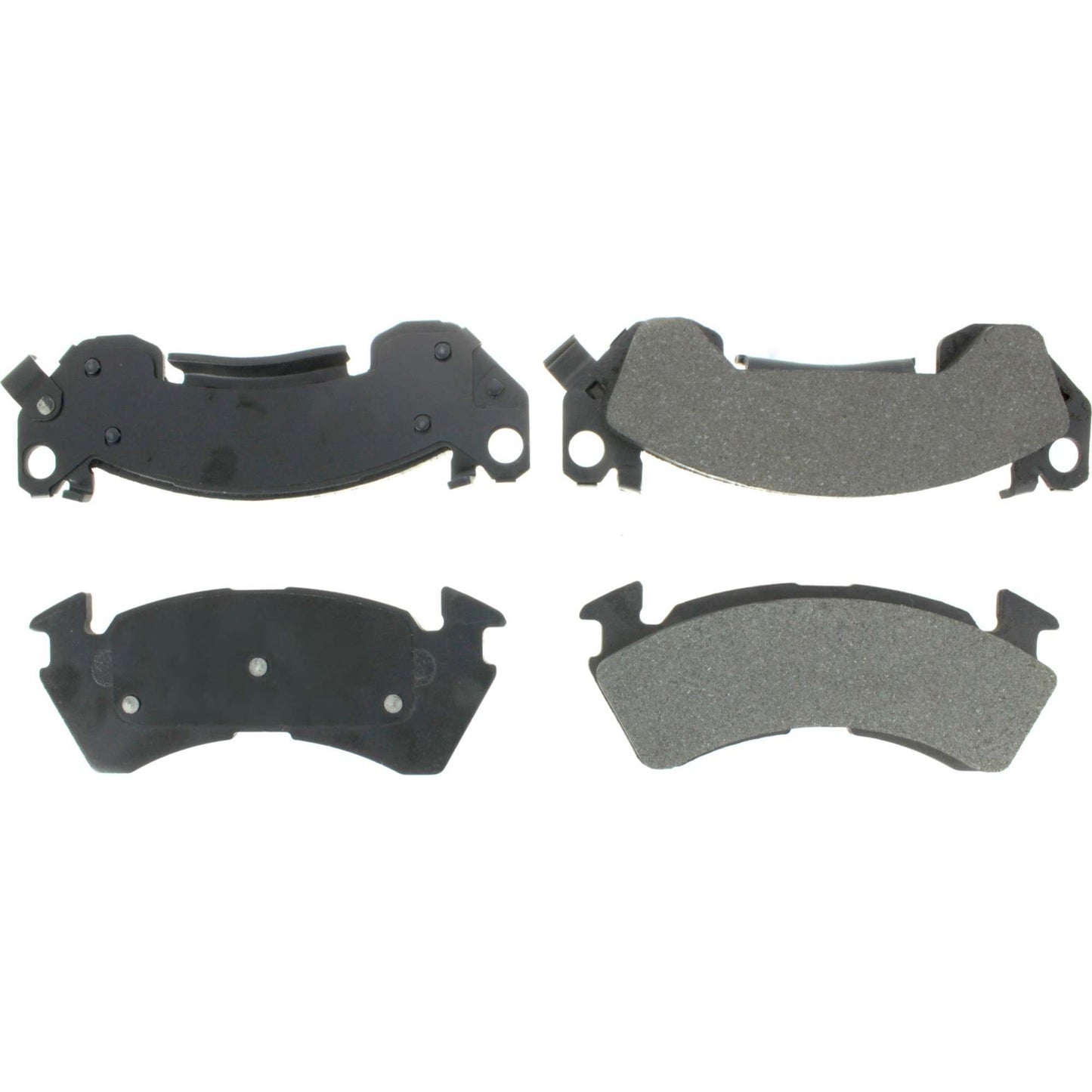 Centric Parts Disc Brake Pad Set Posi Quiet Extended Wear with Shims for 1992-1996 Buick Commercial Chassis Roadmaster Chevrolet Caprice Impala 106.06140