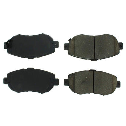 Centric Parts Disc Brake Pad Set Posi Quiet Extended Wear with Shims and Hardware for Lexus GS300 2005-1993, GS400 2000-1998, GS430 2005-2001, IS300 2005-2001, SC430 2010-2002, Toyota Supra 1998-1993 106.06190