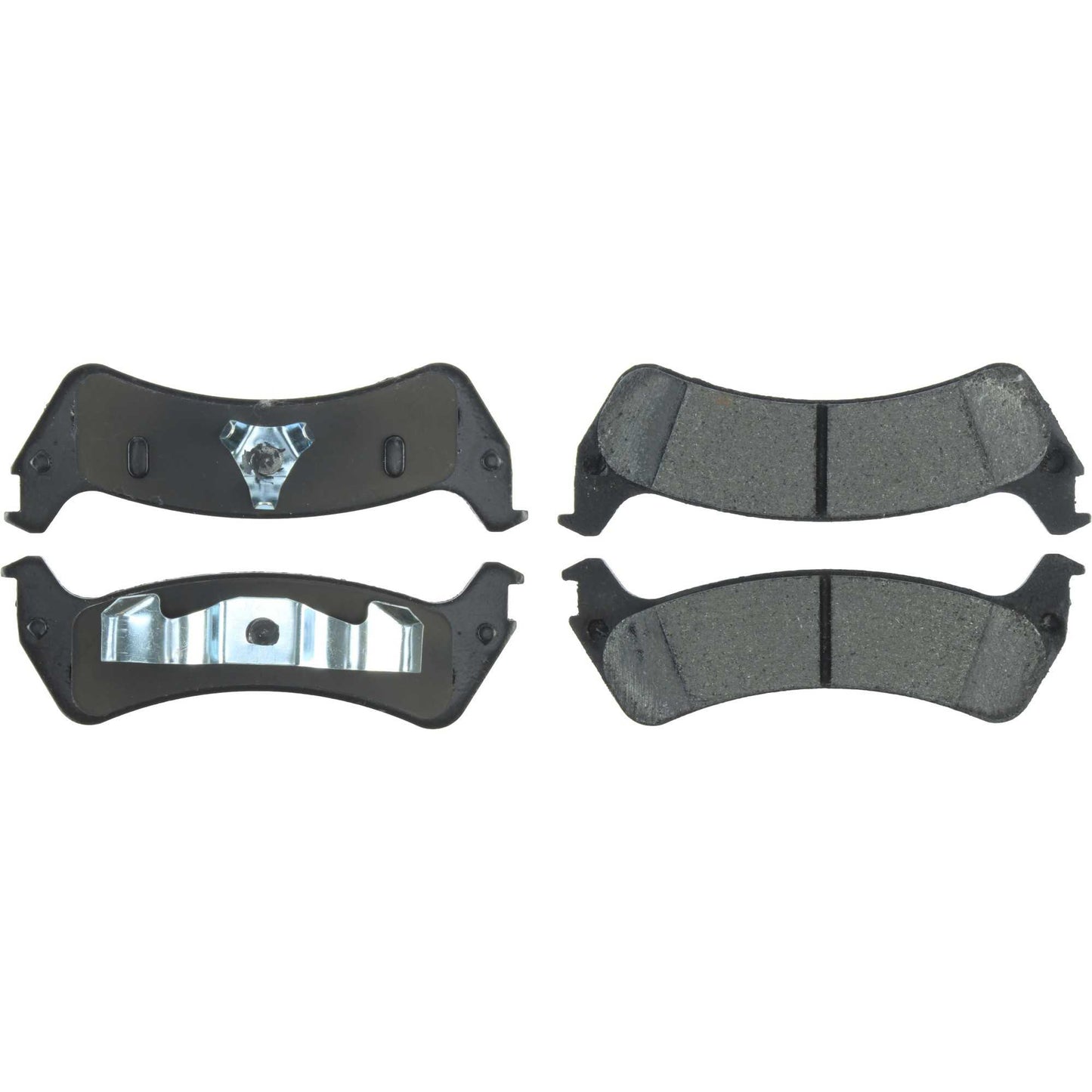 Centric Parts Disc Brake Pad Set Posi Quiet Extended Wear with Shims and Hardware for 2001-2005 Ford Explorer Sport Trac Jeep Grand Cherokee Grand Wagoneer 106.06250