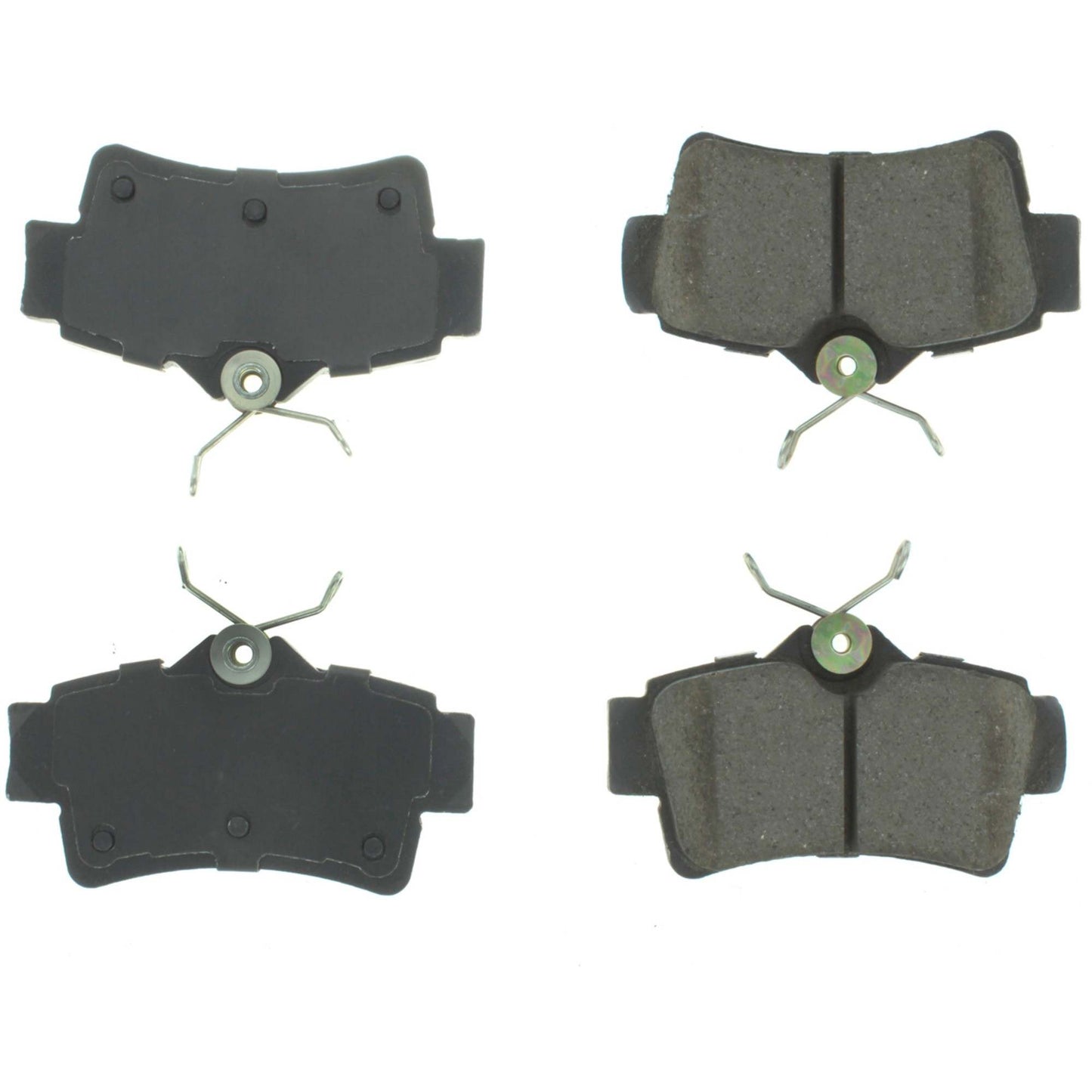 Centric Parts Disc Brake Pad Set Posi Quiet Extended Wear with Shims and Hardware for Ford Mustang 2001-2004 106.06271