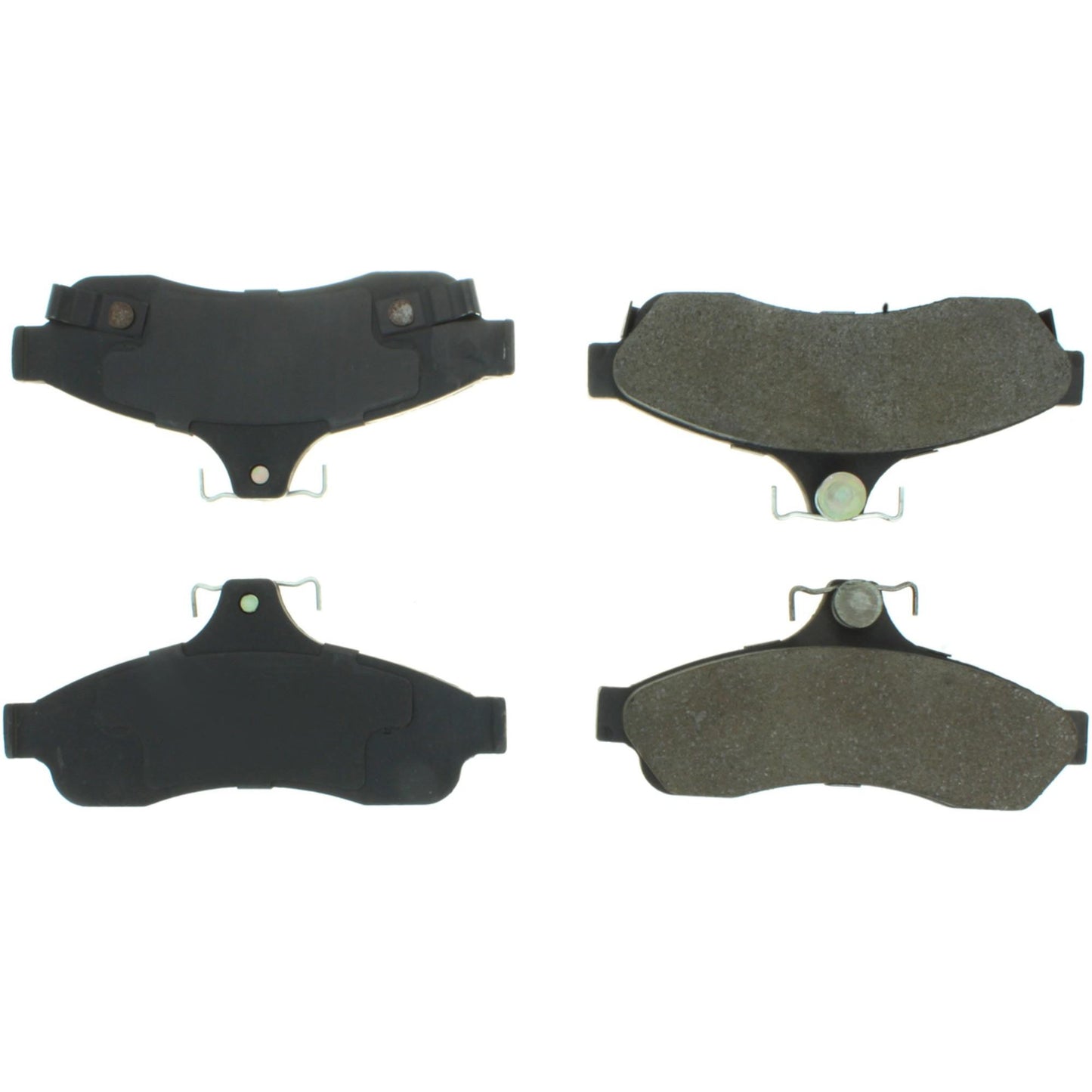 Centric Parts Disc Brake Pad Set Posi Quiet Extended Wear with Shims and Hardware for 1994-1996 Chevrolet Caprice Impala 106.06280