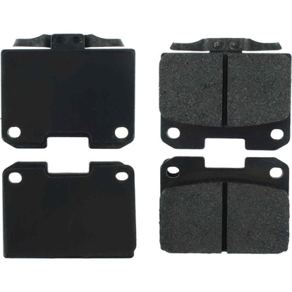 Centric Parts Disc Brake Pad Set Posi Quiet Extended Wear with Shims and Hardware for 1995-1999 Dodge Stealth, Mitsubishi 3000GT 106.06310