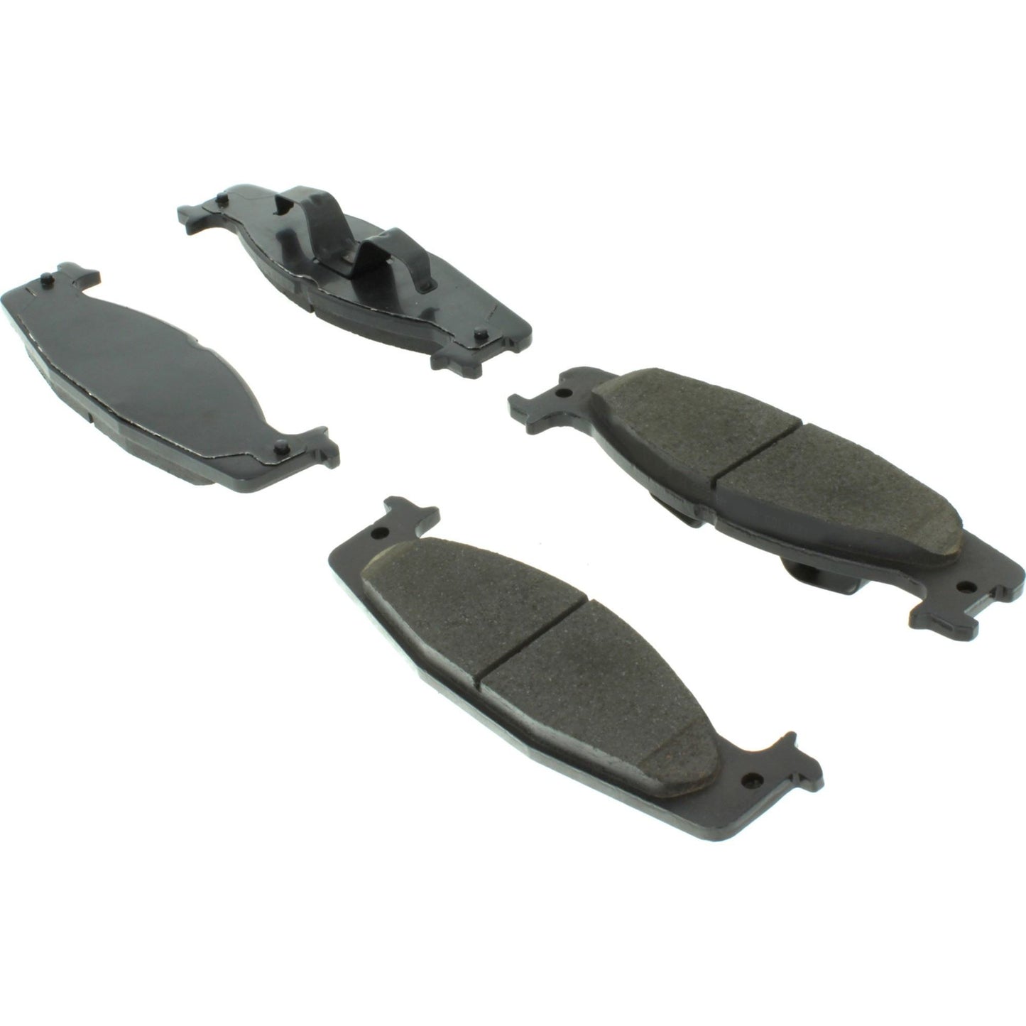 Centric Parts Disc Brake Pad Set Posi Quiet Extended Wear with Shims and Hardware for 1994-2003 Ford Bronco, E-150, F-150 106.06320
