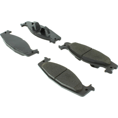Centric Parts Disc Brake Pad Set Posi Quiet Extended Wear with Shims and Hardware for 1994-2003 Ford Bronco, E-150, F-150 106.06320