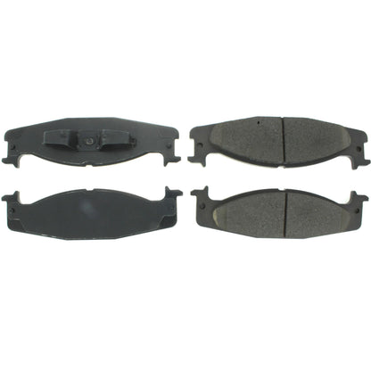 Centric Parts Disc Brake Pad Set Posi Quiet Extended Wear with Shims and Hardware for 1994-2003 Ford Bronco, E-150, F-150 106.06320
