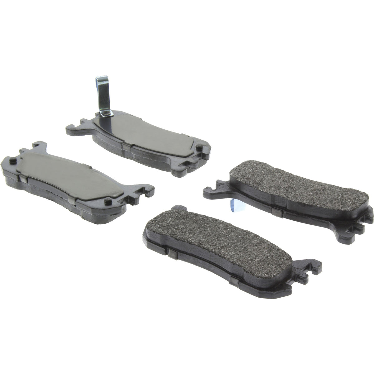 Centric Parts Disc Brake Pad Set Posi Quiet Extended Wear with Shims and Hardware for Ford Escort 2003-1997, Mazda Miata 1997-1994