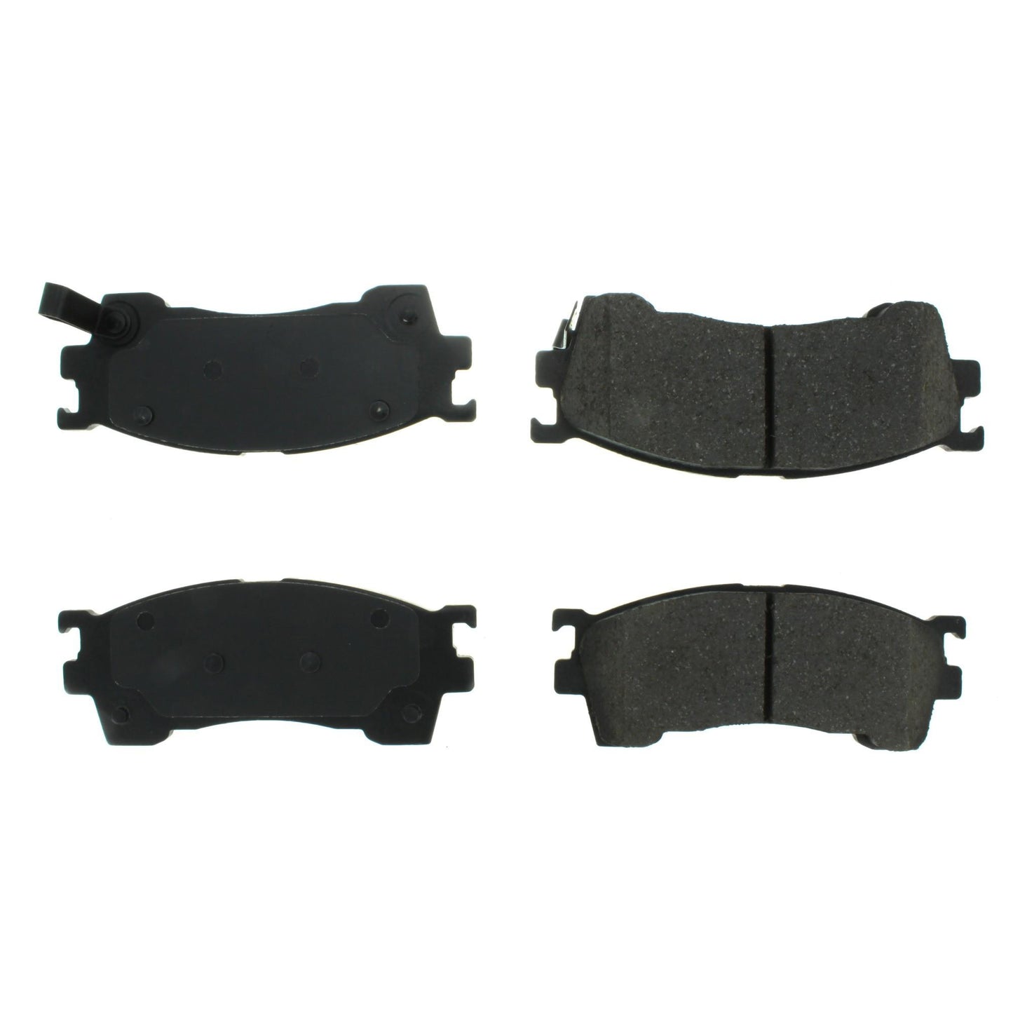 Centric Parts Disc Brake Pad Set Posi Quiet Extended Wear with Shims and Hardware for Ford Probe 1997-1993 Mazda 626 2002-1993 MX‑6 1997-1993 Protege 2003-1999 Protege5 2003-2002 106.06370