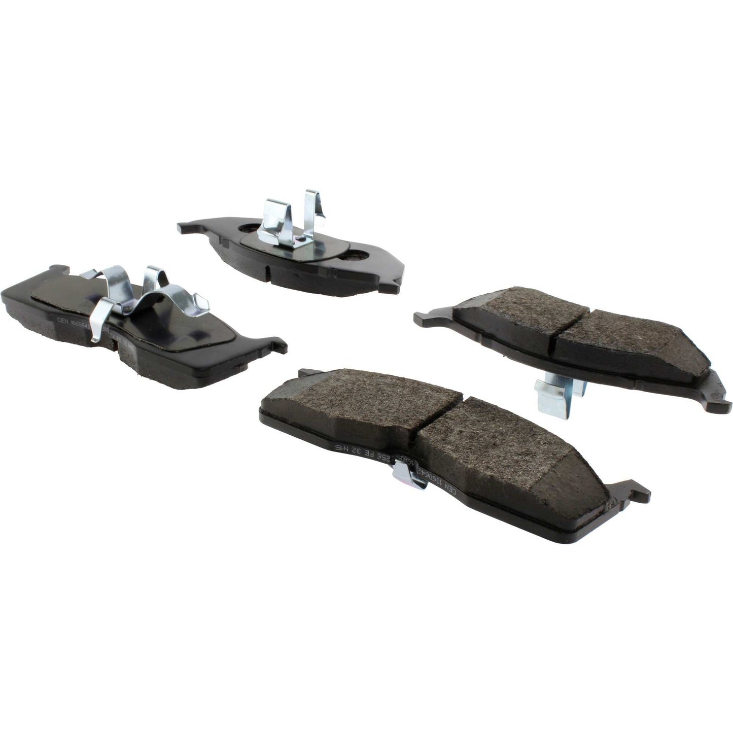 Centric Parts Disc Brake Pad Set Posi Quiet Extended Wear Shimmed for 2000-2002 Chrysler Neon, 1995-2005 Dodge Neon, 1995-2001 Plymouth Neon 106.06420