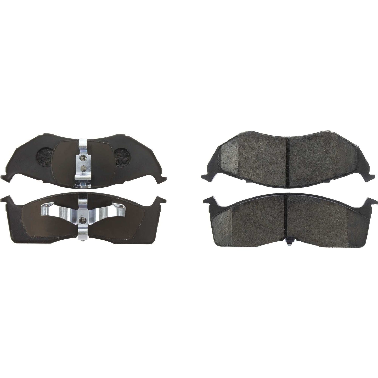 Centric Parts Disc Brake Pad Set Posi Quiet Extended Wear Shimmed for 2000-2002 Chrysler Neon, 1995-2005 Dodge Neon, 1995-2001 Plymouth Neon 106.06420