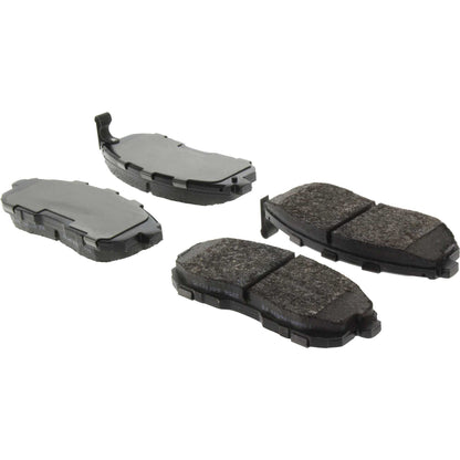 Centric Parts Disc Brake Pad Set Posi Quiet Extended Wear with Shims and Hardware for 2002-1999 Infiniti G20 106.06530