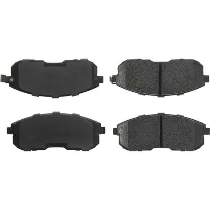 Centric Parts Disc Brake Pad Set Posi Quiet Extended Wear with Shims and Hardware for 2002-1999 Infiniti G20 106.06530