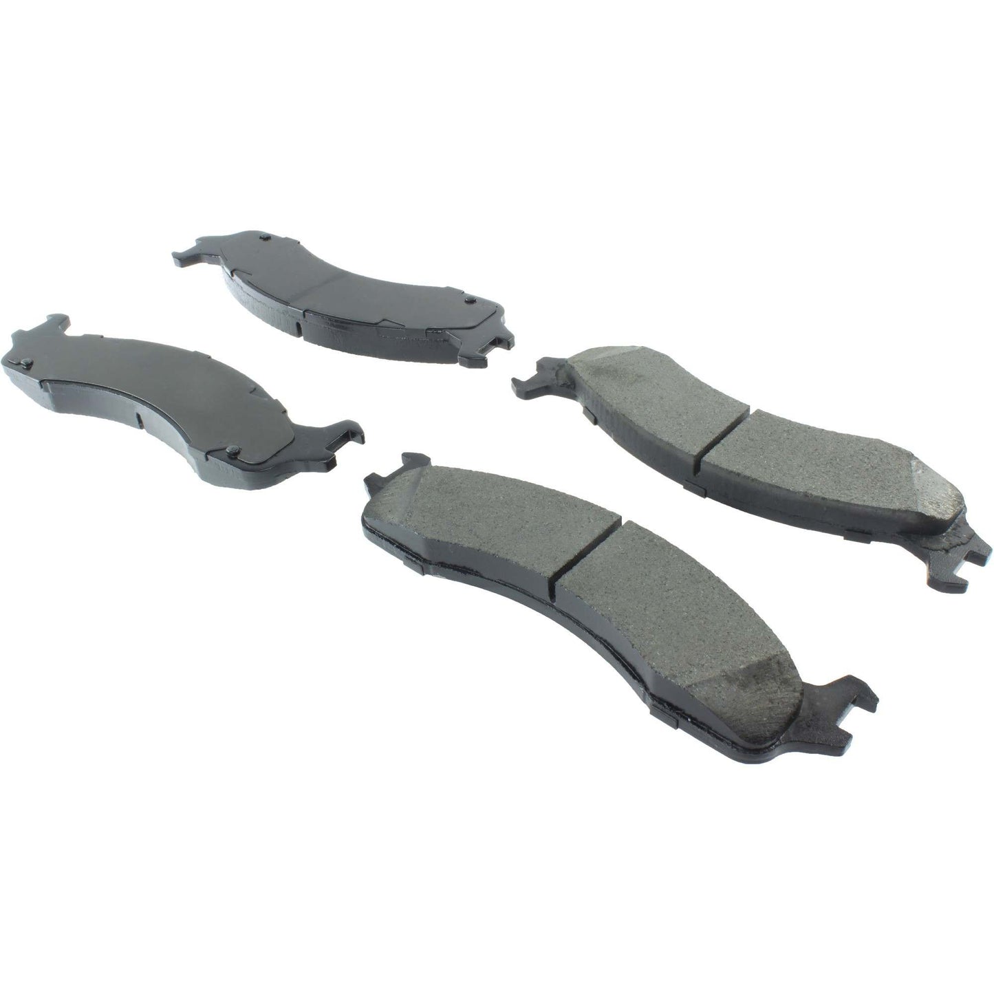 Centric Parts Disc Brake Pad Set Posi Quiet Extended Wear with Shims and Hardware for 2000-2007 Ford E-Series