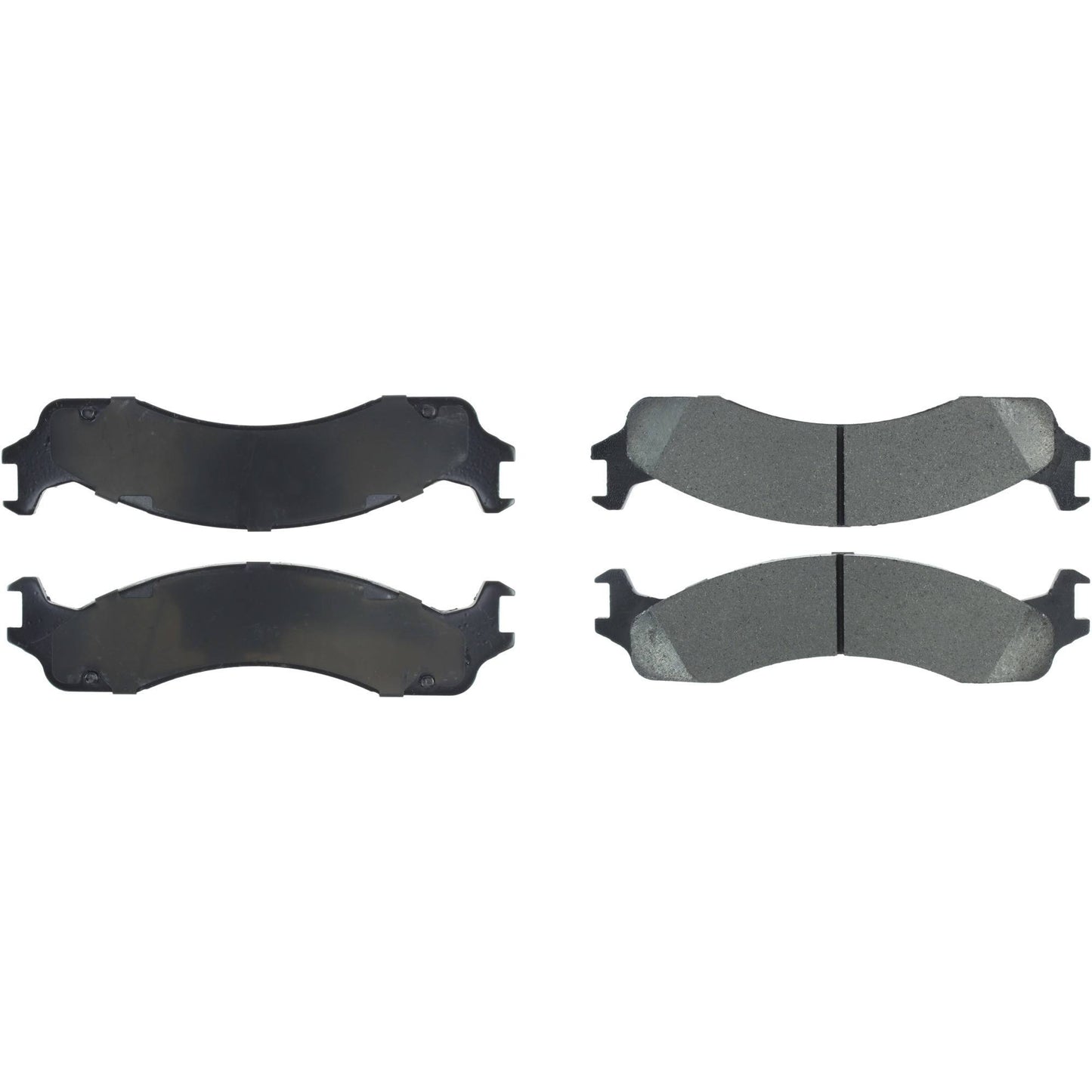 Centric Parts Disc Brake Pad Set Posi Quiet Extended Wear with Shims and Hardware for 2000-2007 Ford E-Series