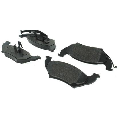 Centric Parts Disc Brake Pad Set Posi Quiet Extended Wear with Shims and Hardware for 1995-1992 Ford Crown Victoria, 1995-1991 Grand Marquis, 1995-1990 Lincoln Town Car, 1995-1992 Mercury Grand Marquis 106.06620