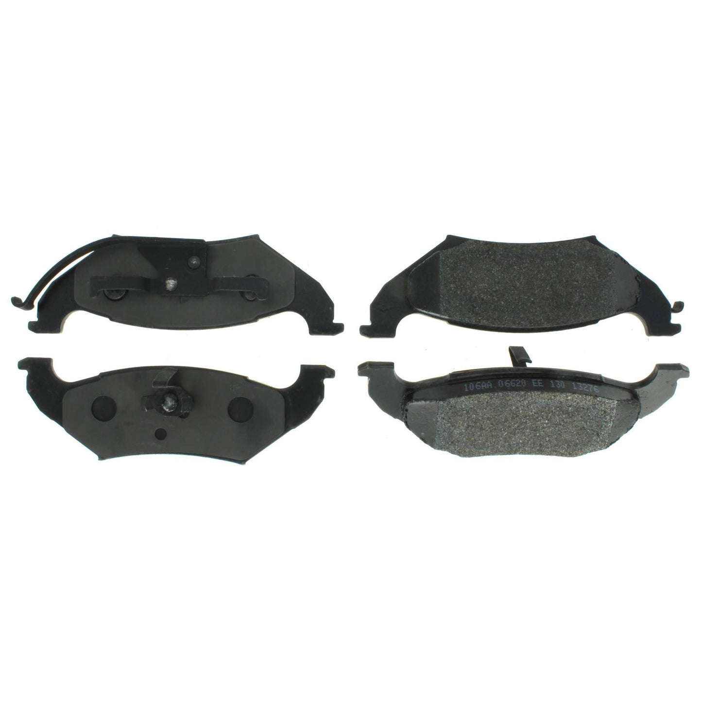 Centric Parts Disc Brake Pad Set Posi Quiet Extended Wear with Shims and Hardware for 1995-1992 Ford Crown Victoria, 1995-1991 Grand Marquis, 1995-1990 Lincoln Town Car, 1995-1992 Mercury Grand Marquis 106.06620
