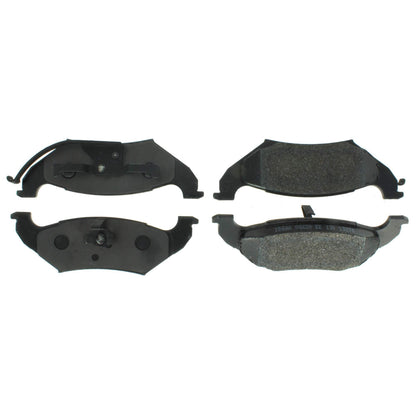 Centric Parts Disc Brake Pad Set Posi Quiet Extended Wear with Shims and Hardware for 1995-1992 Ford Crown Victoria, 1995-1991 Grand Marquis, 1995-1990 Lincoln Town Car, 1995-1992 Mercury Grand Marquis 106.06620