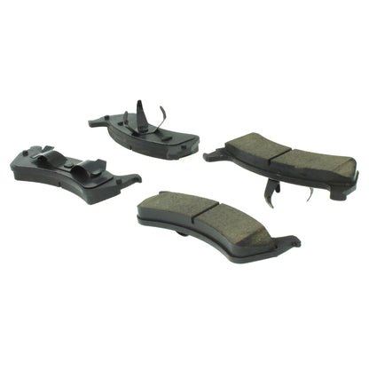 Centric Parts Disc Brake Pad Set Posi Quiet Extended Wear with Shims for Ford Explorer 1995-2001 106.06670