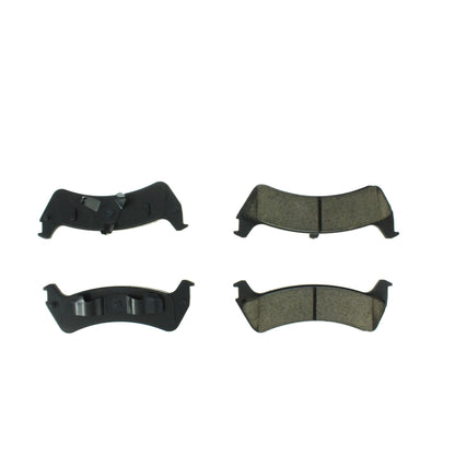 Centric Parts Disc Brake Pad Set Posi Quiet Extended Wear with Shims for Ford Explorer 1995-2001 106.06670