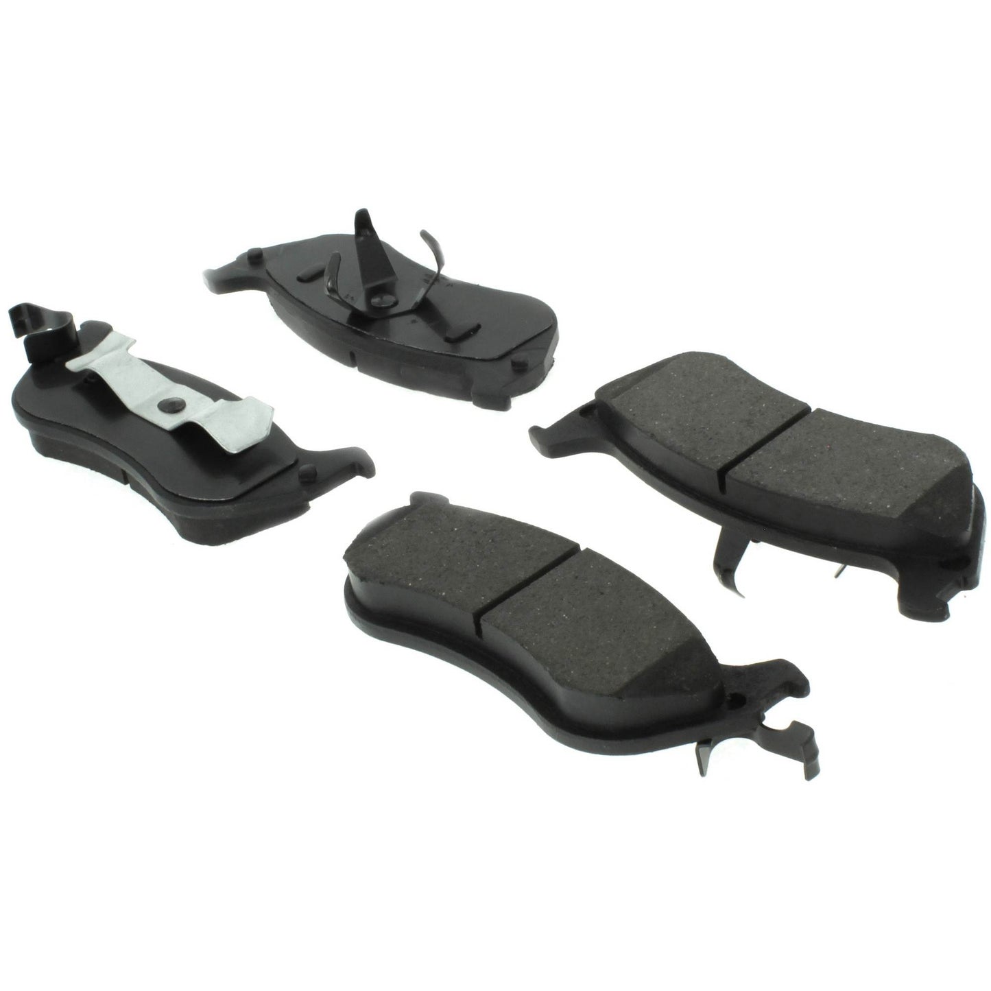 Centric Parts Disc Brake Pad Set Posi Quiet Extended Wear with Shims and Hardware for 1996-2002 Ford Crown Victoria Lincoln Town Car Mercury Grand Marquis 106.06740