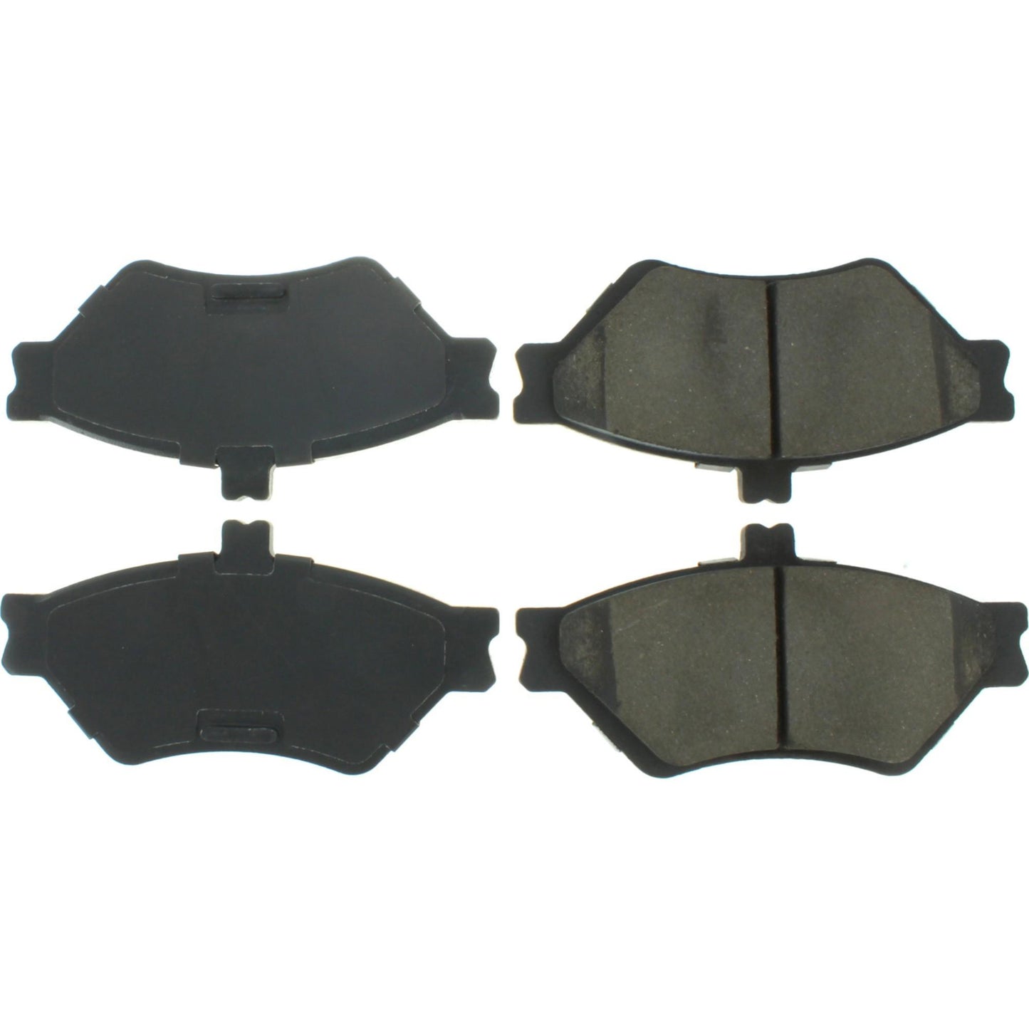 Centric Parts Disc Brake Pad Set Posi Quiet Extended Wear with Shims and Hardware for 1995-1997 Ford Crown Victoria Lincoln Town Car Mercury Grand Marquis 106.06780