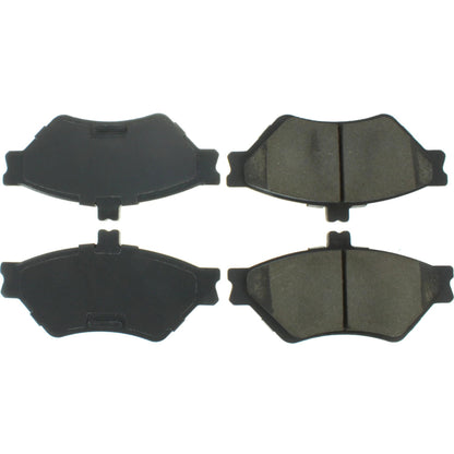 Centric Parts Disc Brake Pad Set Posi Quiet Extended Wear with Shims and Hardware for 1995-1997 Ford Crown Victoria Lincoln Town Car Mercury Grand Marquis 106.06780