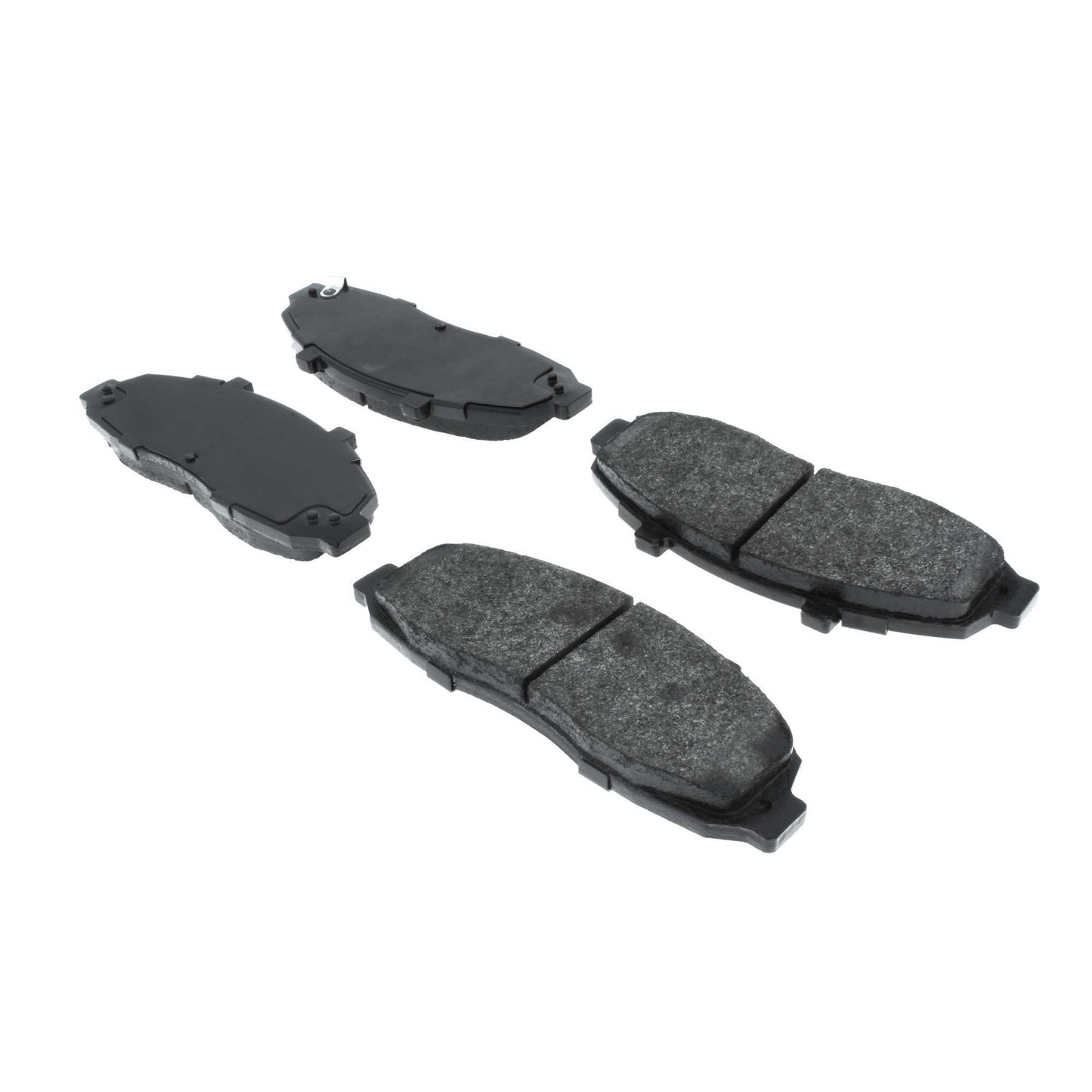 Centric Parts Disc Brake Pad Set Long wearing Semi-Metallic friction formula with 100% shimmed and scorched for easy bed-in 106.06790
