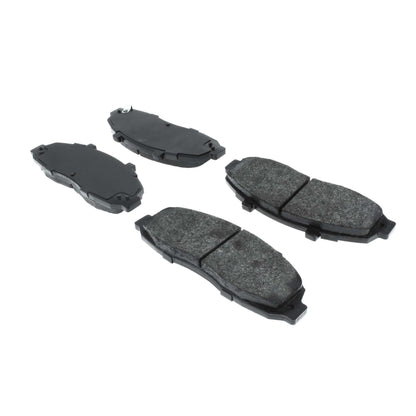 Centric Parts Disc Brake Pad Set Long wearing Semi-Metallic friction formula with 100% shimmed and scorched for easy bed-in 106.06790