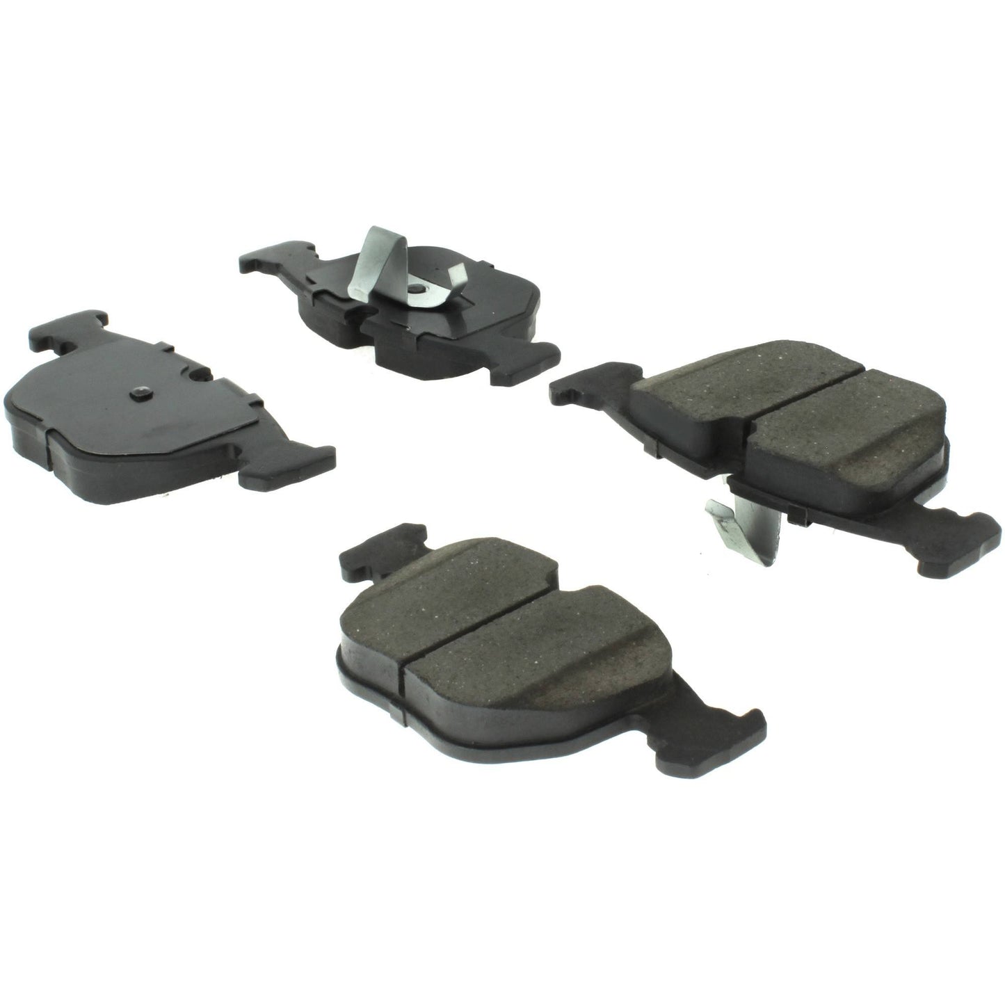 Centric Parts Disc Brake Pad Set Posi Quiet Extended Wear with Shims and Hardware for BMW 530i 2003-2001 106.06810