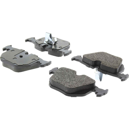 Centric Parts Disc Brake Pad Set Posi Quiet Extended Wear with Shims and Hardware for 2000-2006 BMW 3 Series 106.06830