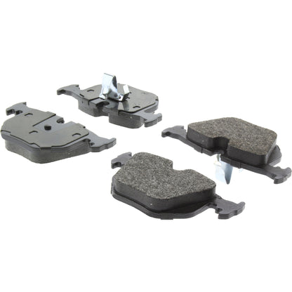 Centric Parts Disc Brake Pad Set Posi Quiet Extended Wear with Shims and Hardware for 2000-2006 BMW 3 Series 106.06830