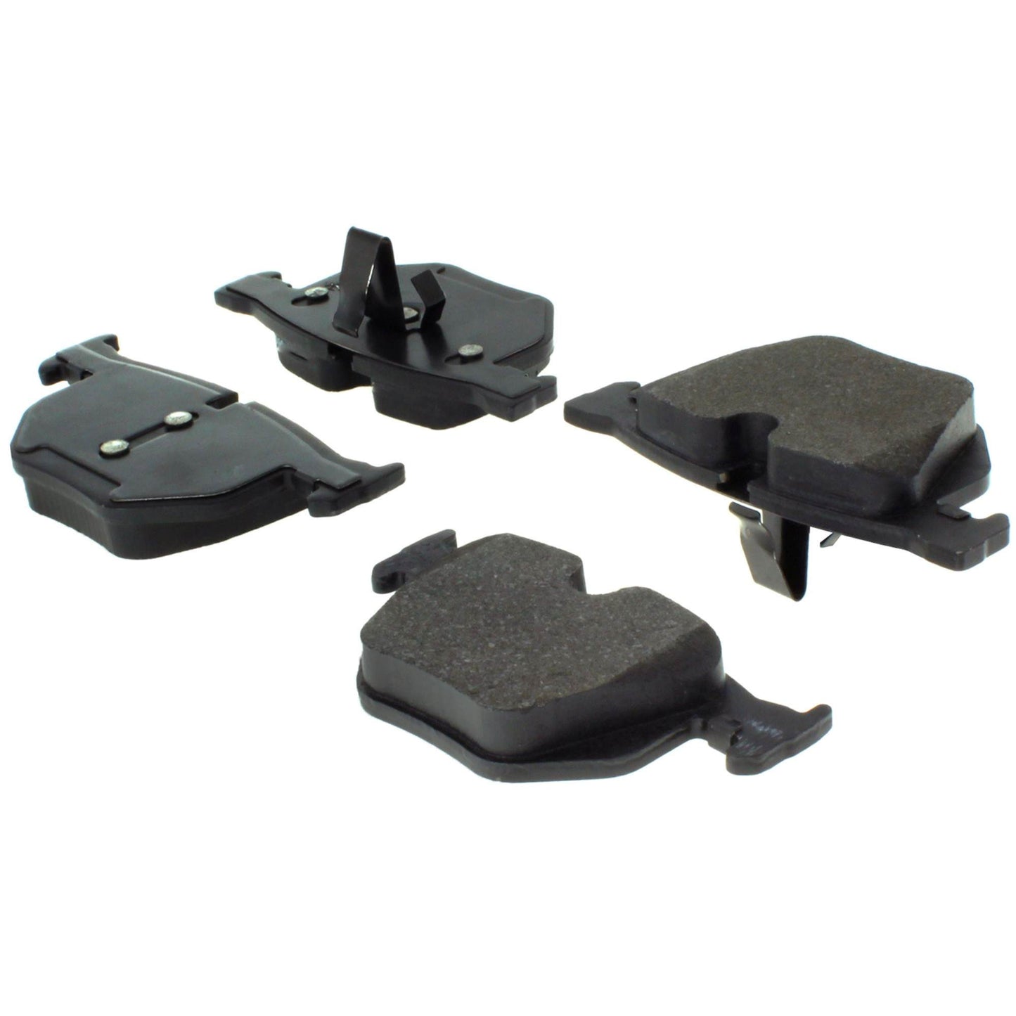Centric Parts Disc Brake Pad Set Posi Quiet Extended Wear with Shims and Hardware for 2004-2010 BMW 5 Series 106.06831
