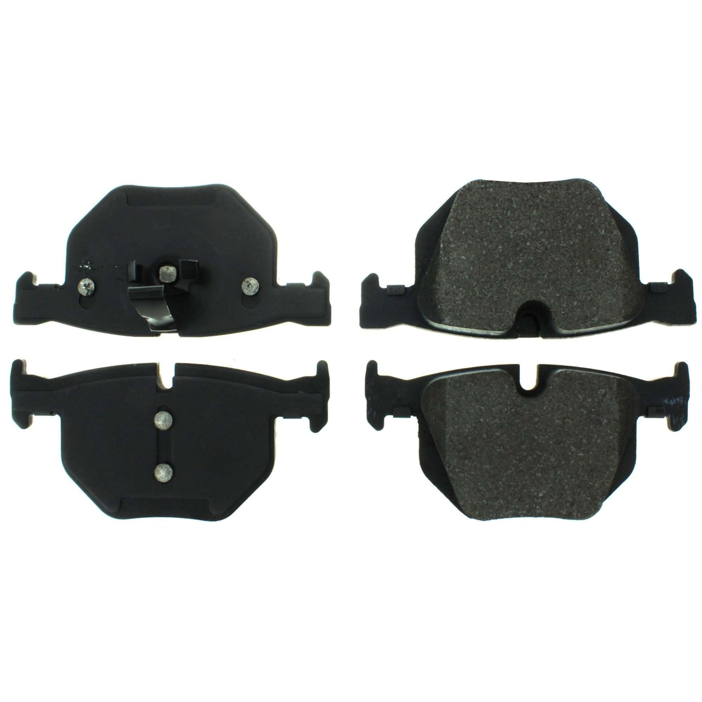 Centric Parts Disc Brake Pad Set Posi Quiet Extended Wear with Shims and Hardware for 2004-2010 BMW 5 Series 106.06831