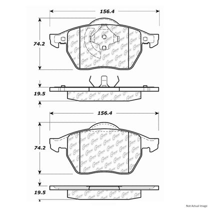 Centric Parts Disc Brake Pad Set