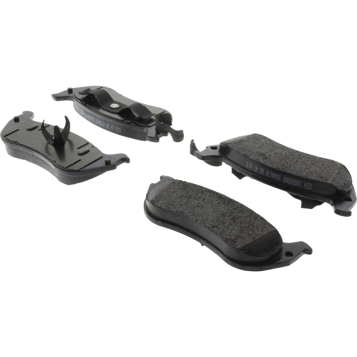 Centric Parts Disc Brake Pad Set Posi Quiet Extended Wear with Shims and Hardware for 1996-2002 Ford Crown Victoria Lincoln Town Car Mercury Grand Marquis 106.06900