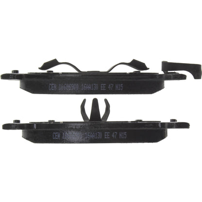 Centric Parts Disc Brake Pad Set Posi Quiet Extended Wear with Shims and Hardware for 1996-2002 Ford Crown Victoria Lincoln Town Car Mercury Grand Marquis 106.06900
